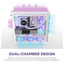 NZXT H9 Flow RGB+ White