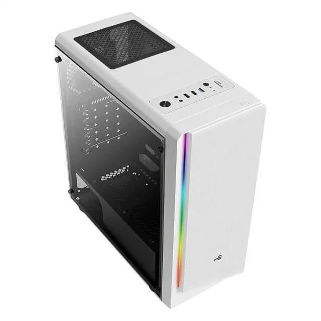 AeroCool Rift Tempered Glass White