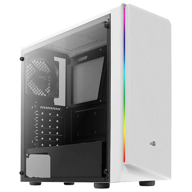 AeroCool Rift Tempered Glass White