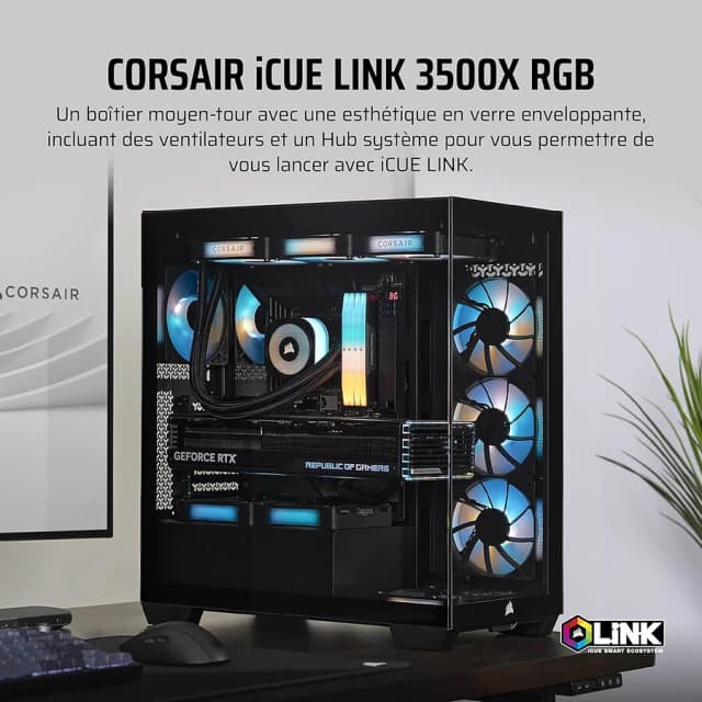Corsair 3500X iCUE LINK ARGB Black