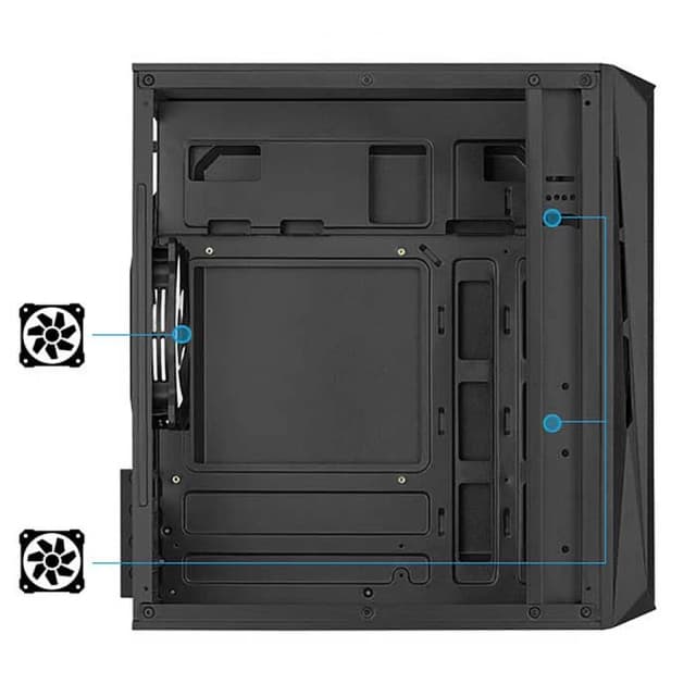 AeroCool CS-107-A-BK-V2