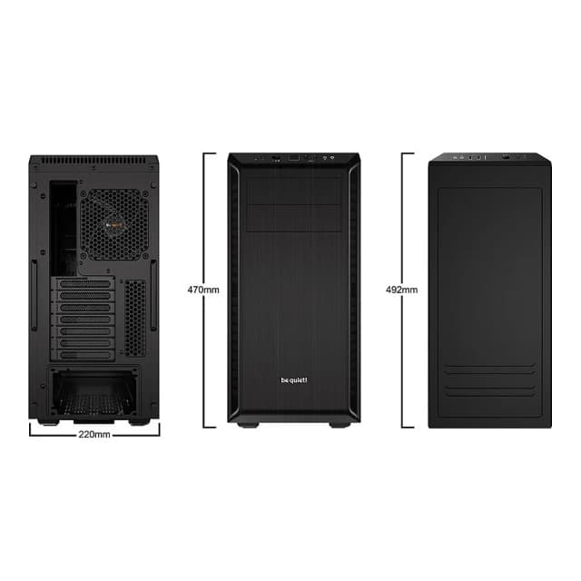 be quiet! Pure Base 600 Window Black