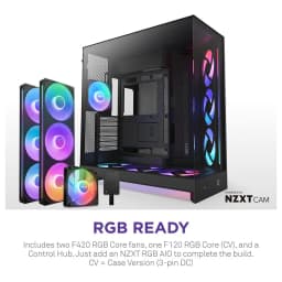 NZXT H9 Flow RGB+ Black