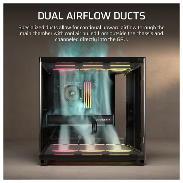 Corsair AIR 5400 LX-R RGB iCUE LINK Black