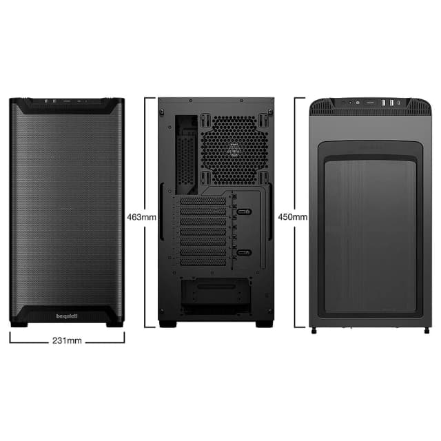 be quiet! Pure Base 501 Airflow Window Black