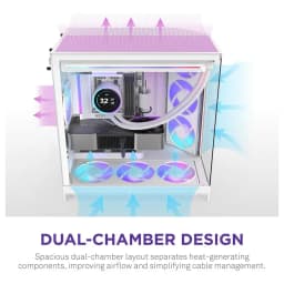 NZXT H9 Flow RGB White