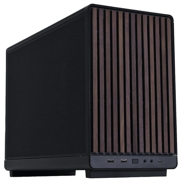 Lian Li A3-mATX Black Dark Wood