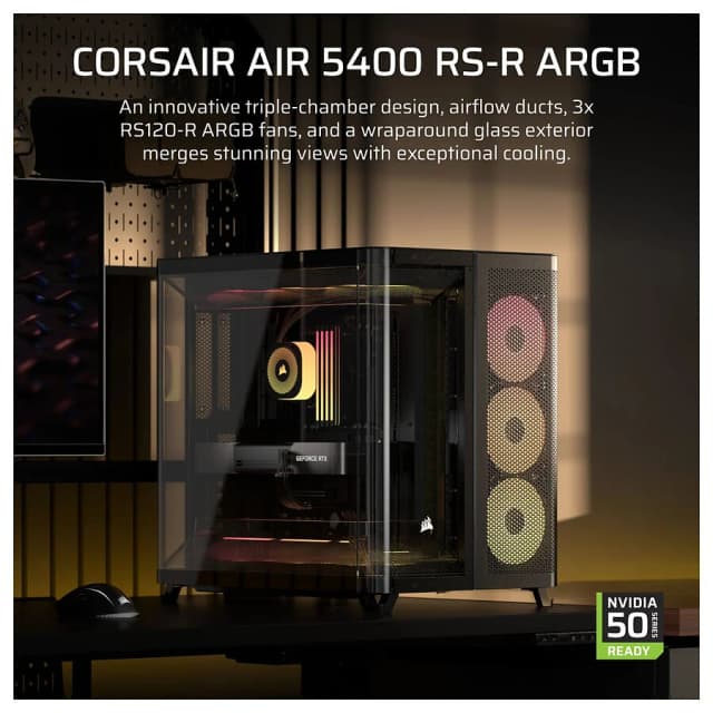 Corsair AIR 5400 RS-R ARGB White