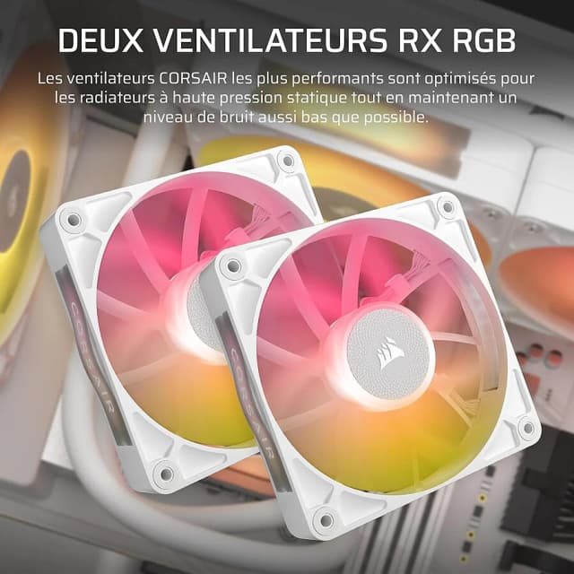 Corsair iCUE Link Titan 240 RX LCD White