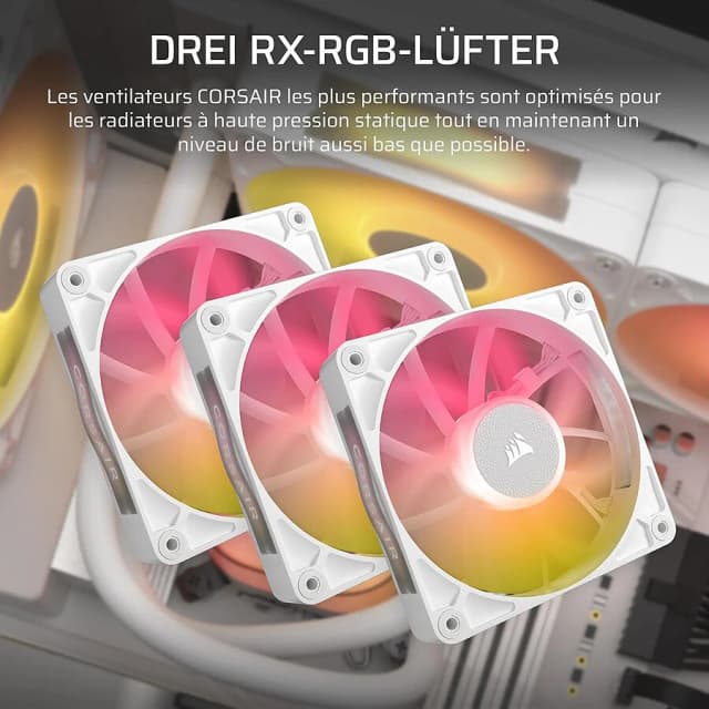 Corsair iCUE Link Titan 360 RX LCD White