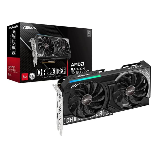 ASRock Radeon RX 9060 XT Challenger 16Go GDDR6 OC