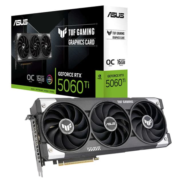 ASUS TUF GeForce RTX 5060 Ti 16Go GDDR7 OC Edition