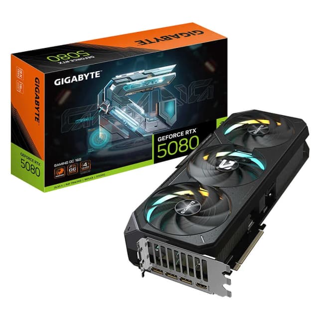 Gigabyte GeForce RTX 5080 GAMING OC 16Go GDDR7