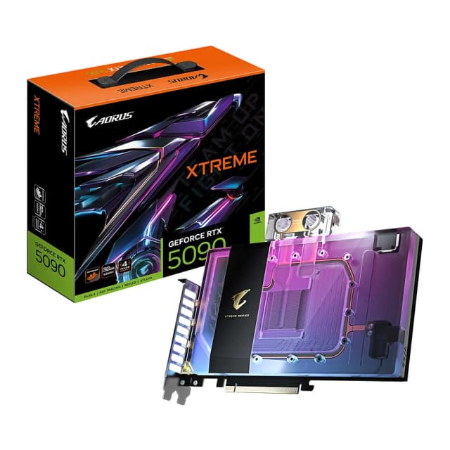 Gigabyte AORUS GeForce RTX 5090 XTREME WATERFORCE WB 32Go GDDR7