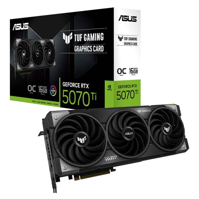 ASUS TUF GeForce RTX 5070 Ti OC 16Go GDDR7