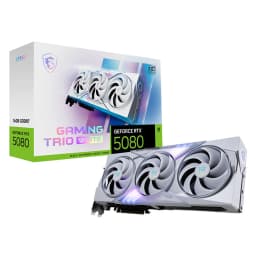 MSI GeForce RTX 5080 GAMING TRIO OC WHITE 16Go GDDR7