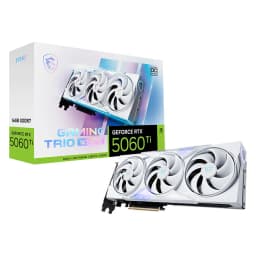 MSI GeForce RTX 5060 Ti GAMING TRIO OC WHITE 16Go GDDR7