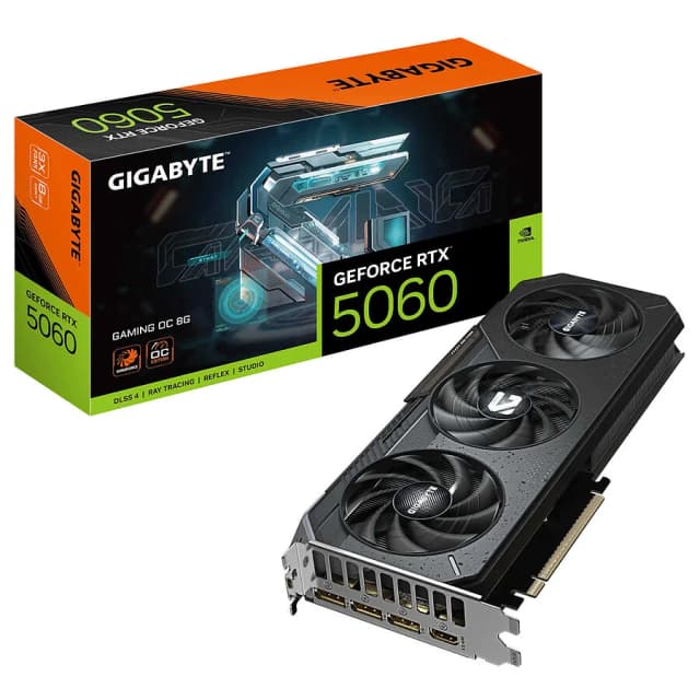 Gigabyte GeForce RTX 5060 GAMING OC 8Go GDDR7