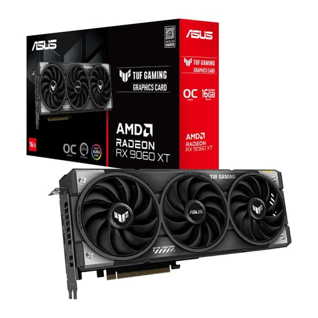 ASUS TUF Radeon RX 9060 XT OC 16Go GDDR6