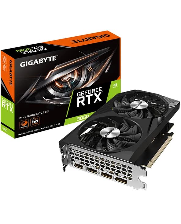 GIGABYTE GeForce RTX 3050 WINDFORCE OC V2 8Go GDDR6