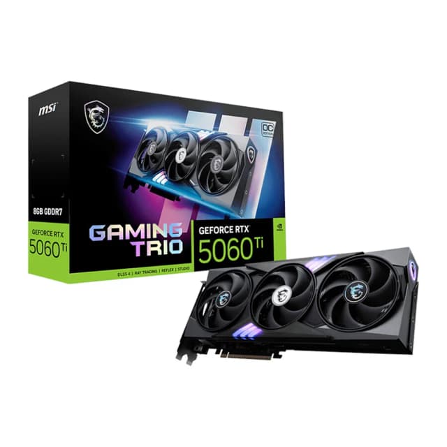 MSI GeForce RTX 5060 Ti GAMING TRIO OC 8Go GDDR7