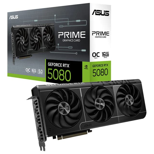 ASUS PRIME GeForce RTX 5080 16Go GDDR7 OC Edition