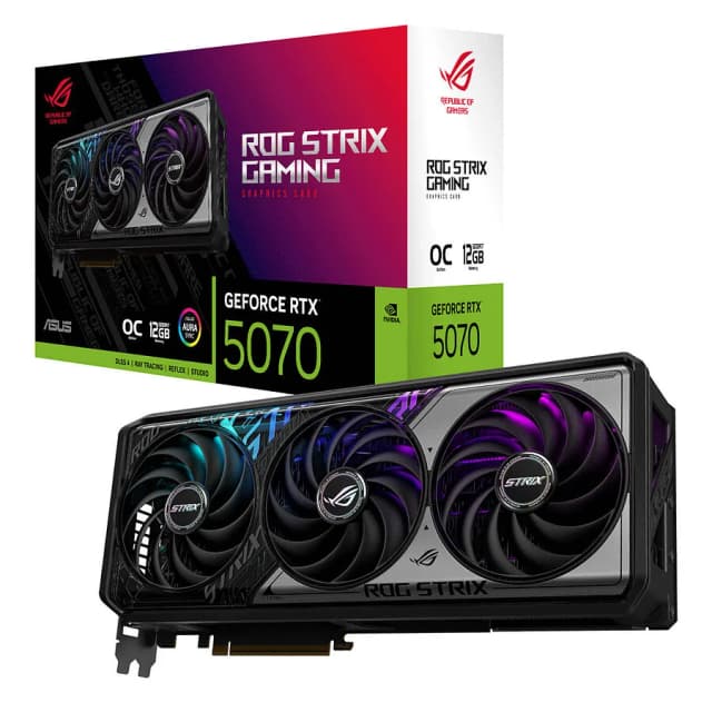 ASUS ROG Strix GeForce RTX 5070 OC 12Go GDDR7