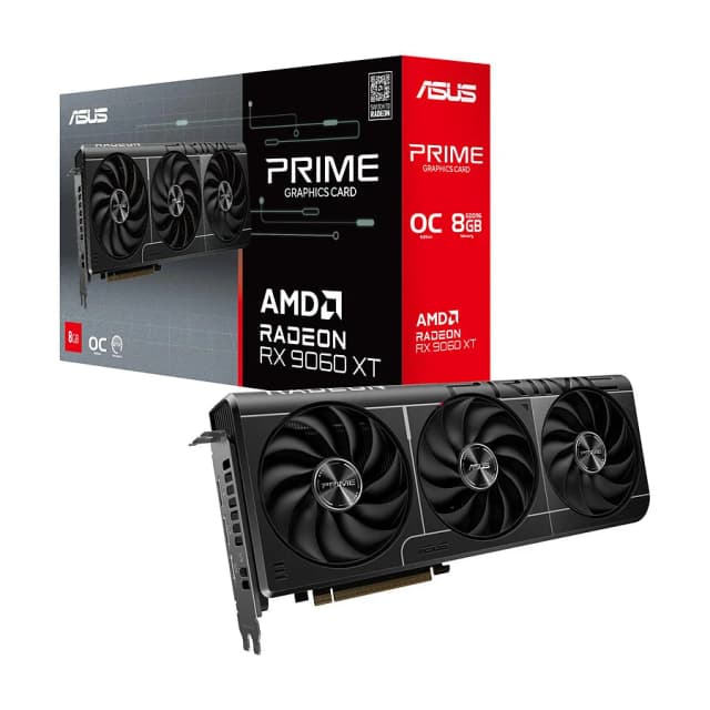 ASUS Prime Radeon RX 9060 XT 8Go GDDR6 OC Edition