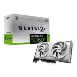 MSI GeForce RTX 5060 Ti VENTUS 2X OC PLUS WHITE 16Go GDDR7