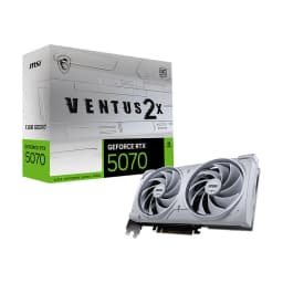 MSI GeForce RTX 5070 VENTUS 2X OC WHITE 12Go GDDR7
