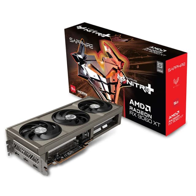 SAPPHIRE NITRO+ AMD Radeon RX 9060 XT 16Go GDDR6