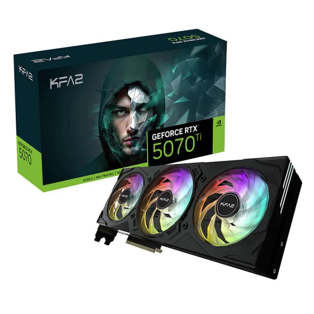 KFA2 GeForce RTX 5070 Ti EX Gamer 1-Click OC 16Go GDDR7