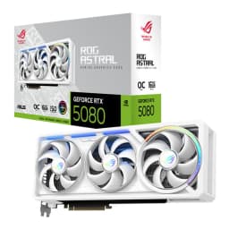 ASUS ROG Astral GeForce RTX 5080 16Go GDDR7 OC Edition White