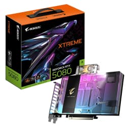 Gigabyte AORUS GeForce RTX 5080 XTREME WATERFORCE WB 16Go GDDR7