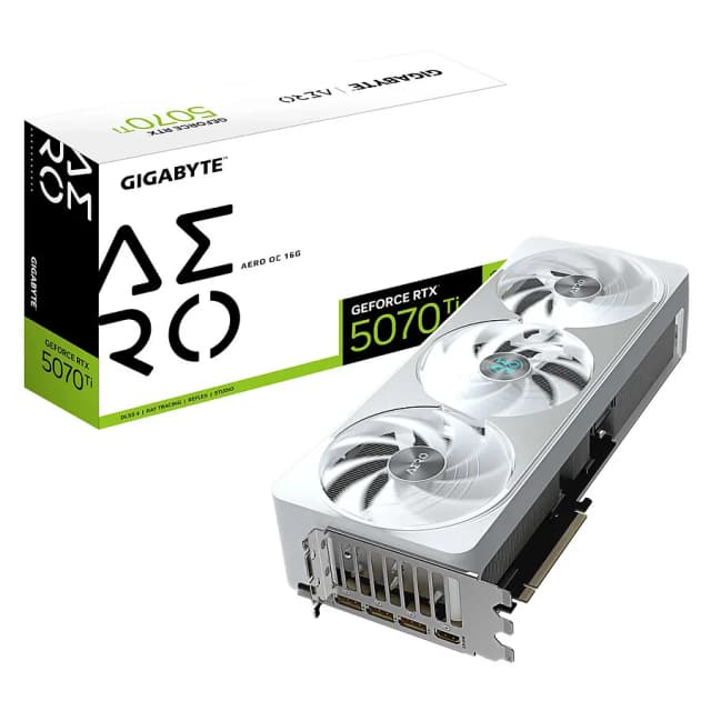 Gigabyte GeForce RTX 5070 Ti AERO OC 16Go GDDR7
