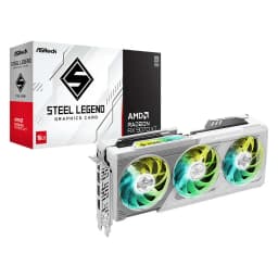 ASRock AMD Radeon RX 9070 XT Steel Legend 16Go GDDR6