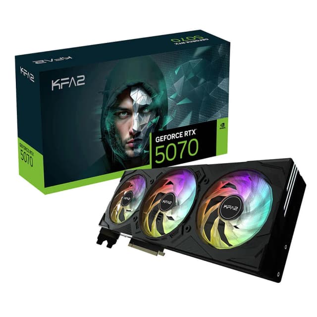 KFA2 GeForce RTX 5070 EX Gamer 1-Click OC 12Go GDDR7