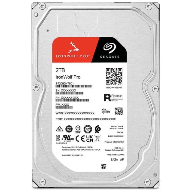Seagate IronWolf Pro 2To 256Mo