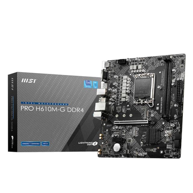 MSI PRO H610M-G DDR4