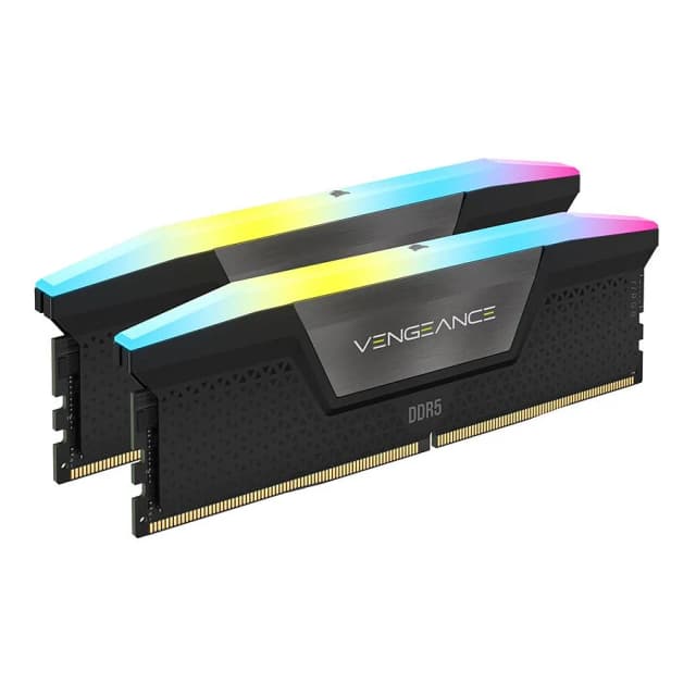 Corsair Vengeance RGB Black 2x16Go 5600MHz CL40