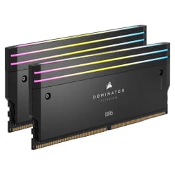 Corsair Dominator Titanium RGB Black 2x48Go 6400MHz CL32