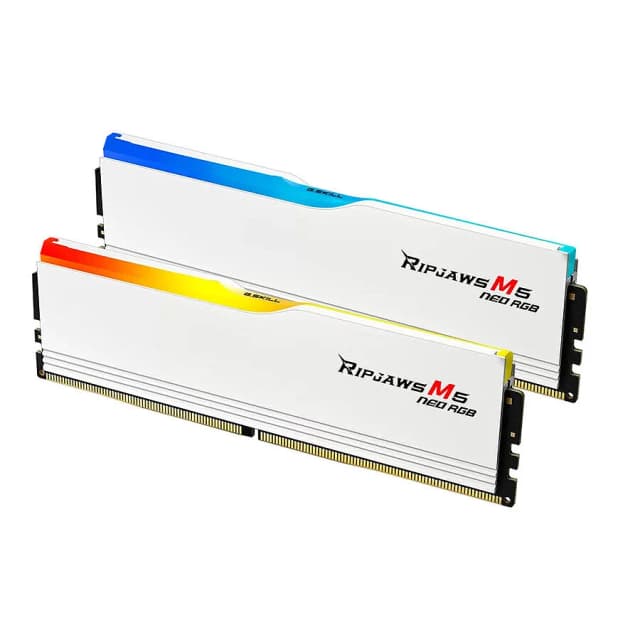 G.Skill Ripjaws M5 Neo RGB White 2x32Go 6000MHz CL30