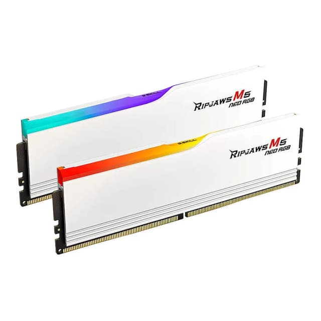 G.Skill Ripjaws M5 Neo RGB White 2x16Go 6000MHz CL36