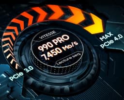 Samsung 990 PRO with heatsink 4To