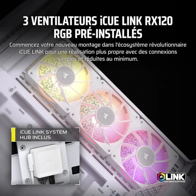 Corsair 3500X iCUE LINK ARGB White