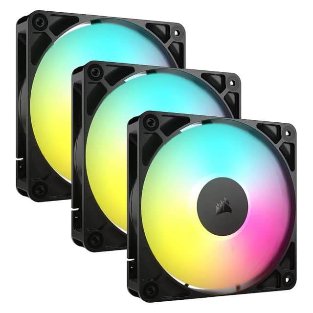 Corsair RS120 ARGB 120mm x3