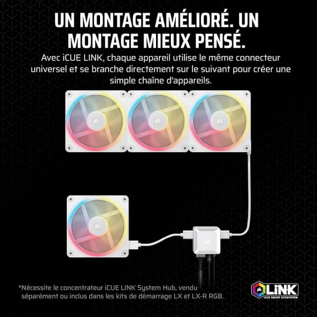 Corsair iCUE LINK LX140-R RGB 140mm