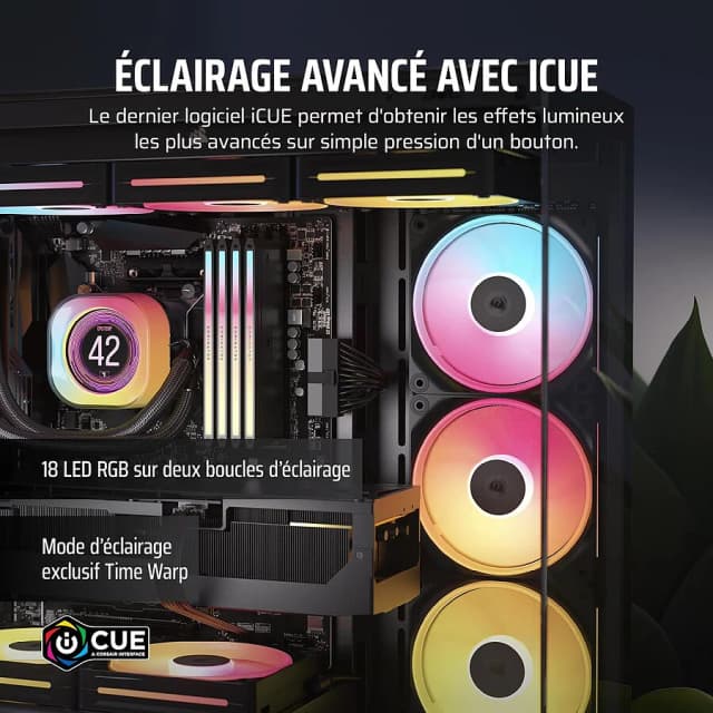 Corsair iCUE LINK LX140-R RGB 140mm x2
