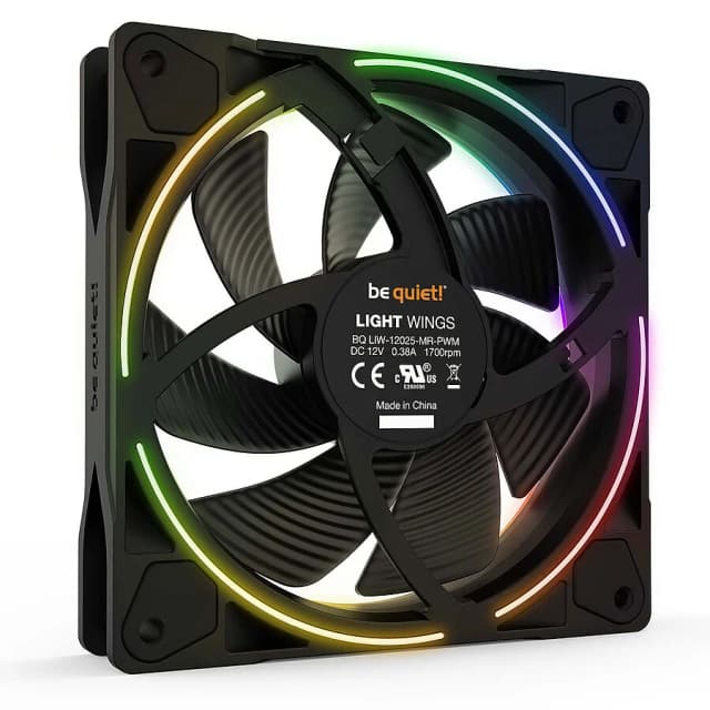 be quiet! Light Wings 120mm PWM ARGB x3