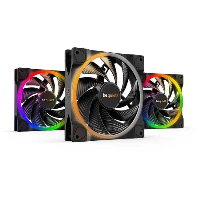 be quiet! Light Wings 140mm PWM High Speed ARGB x3